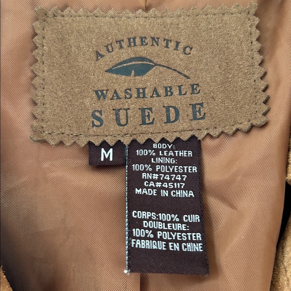 Washable Suede Belted Jacket Size M
Good condition - Picture 2 of 2